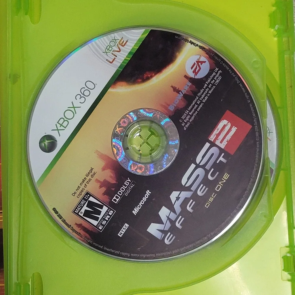 Mass Effect 2 - Microsoft Xbox 360 Complete CIB w/Manual